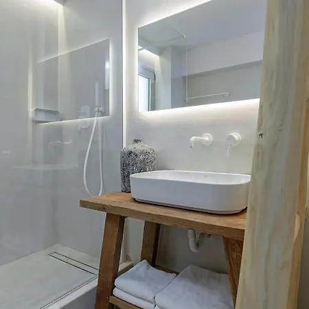 Boho Sapiens Marina - Blue Perlite Apartment Adamantas (Milos)